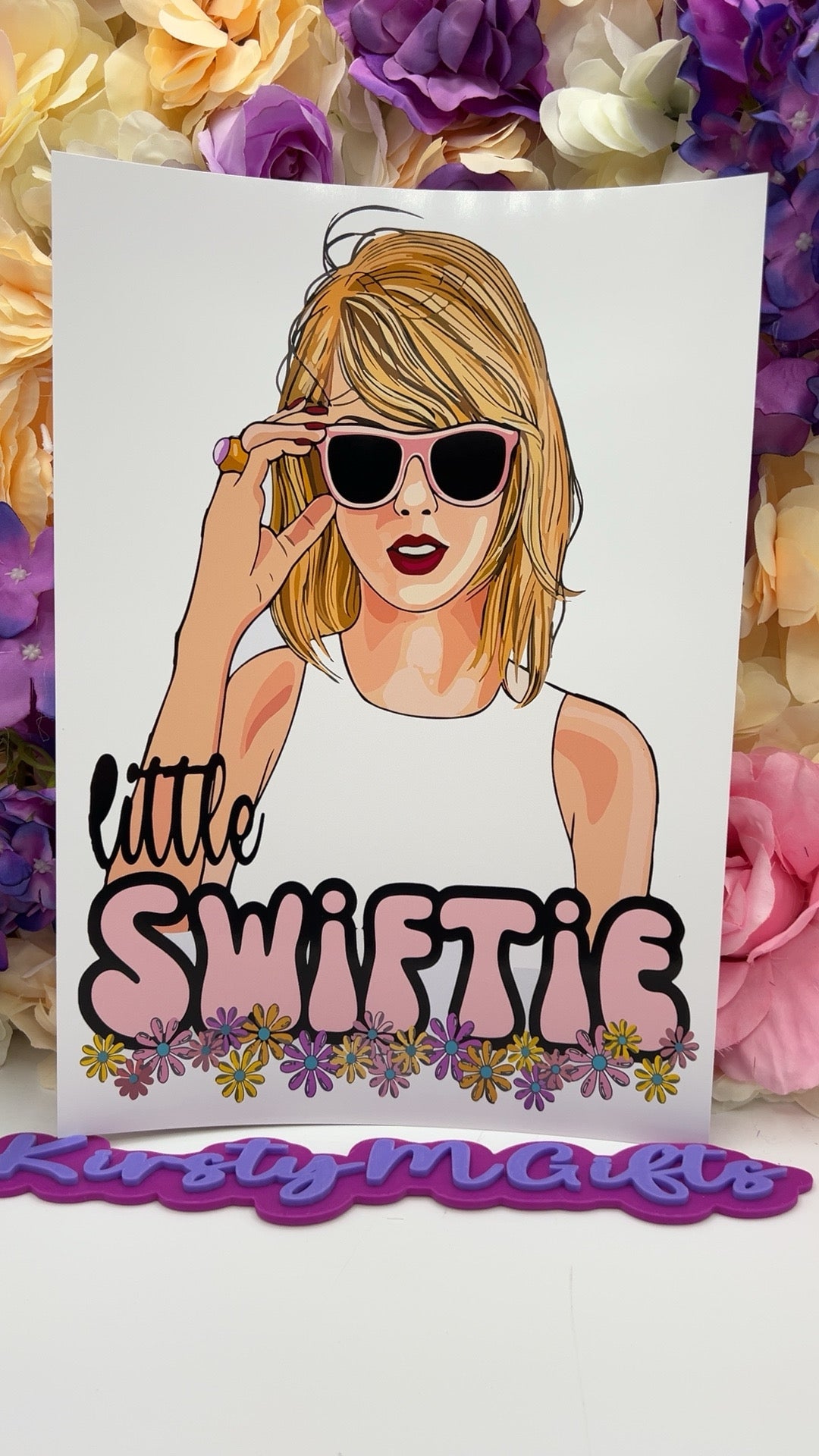 Little Swiftie a4 Print wall art