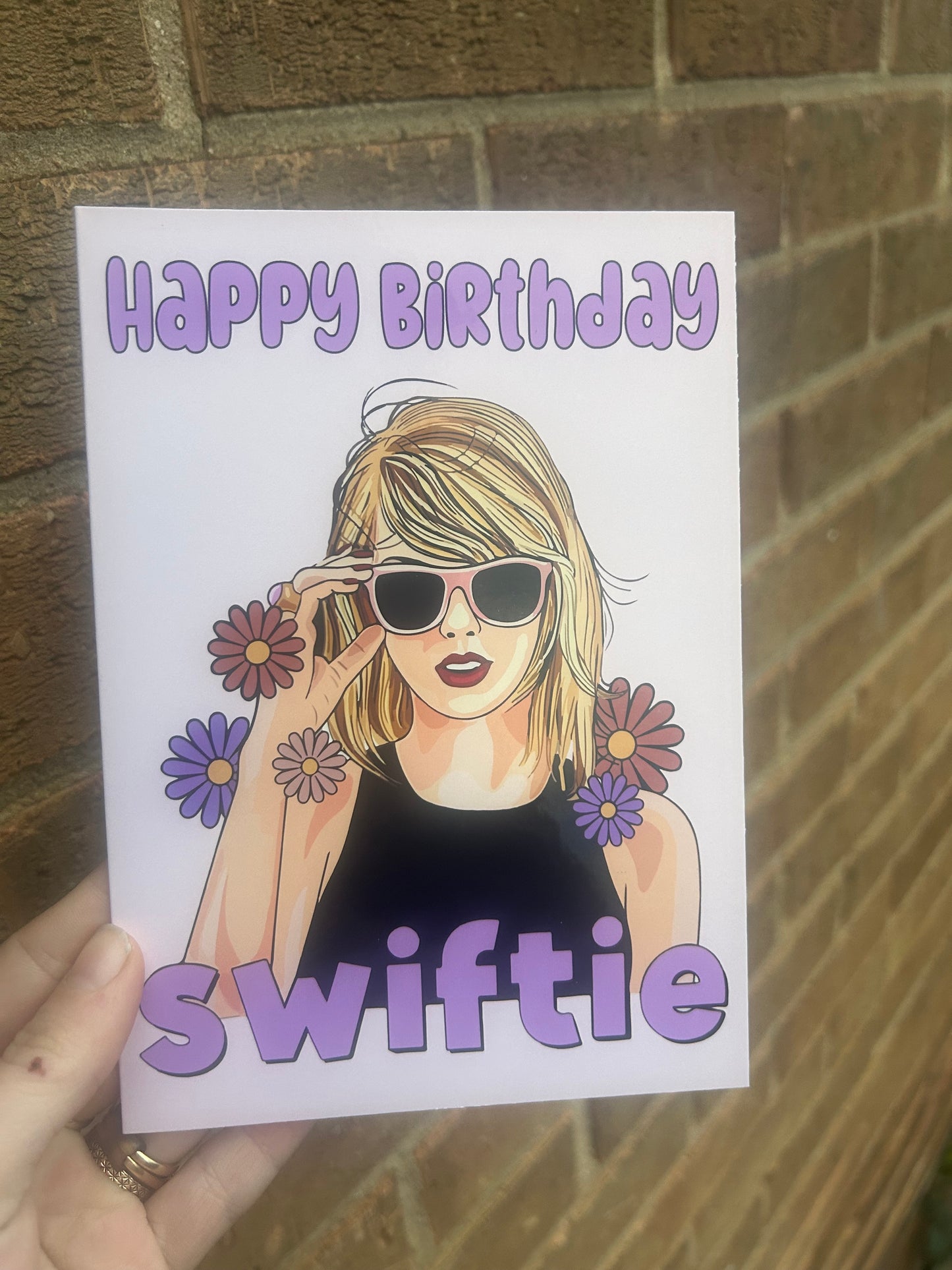 Swiftie Happy Birthday Card 5x7