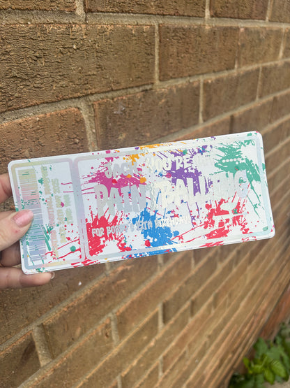 Paintballing foiled ticket